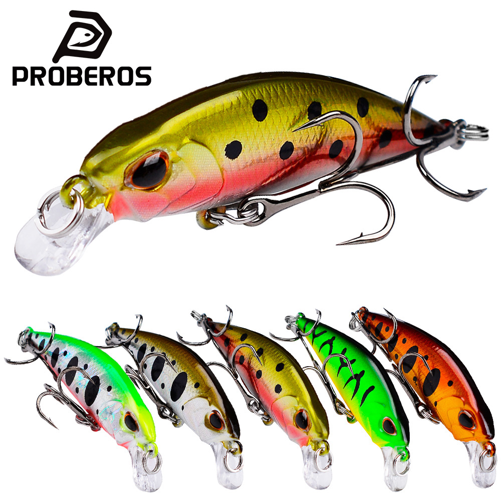 Fishing Lure Jerkbait - Proberos Mini Sinking Minnow Wobbler Angelköder