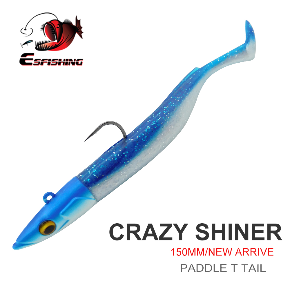 Fishing Lure Soft Plastic - ESFISHING Weiche Angelköder Leurre Souple Crazy