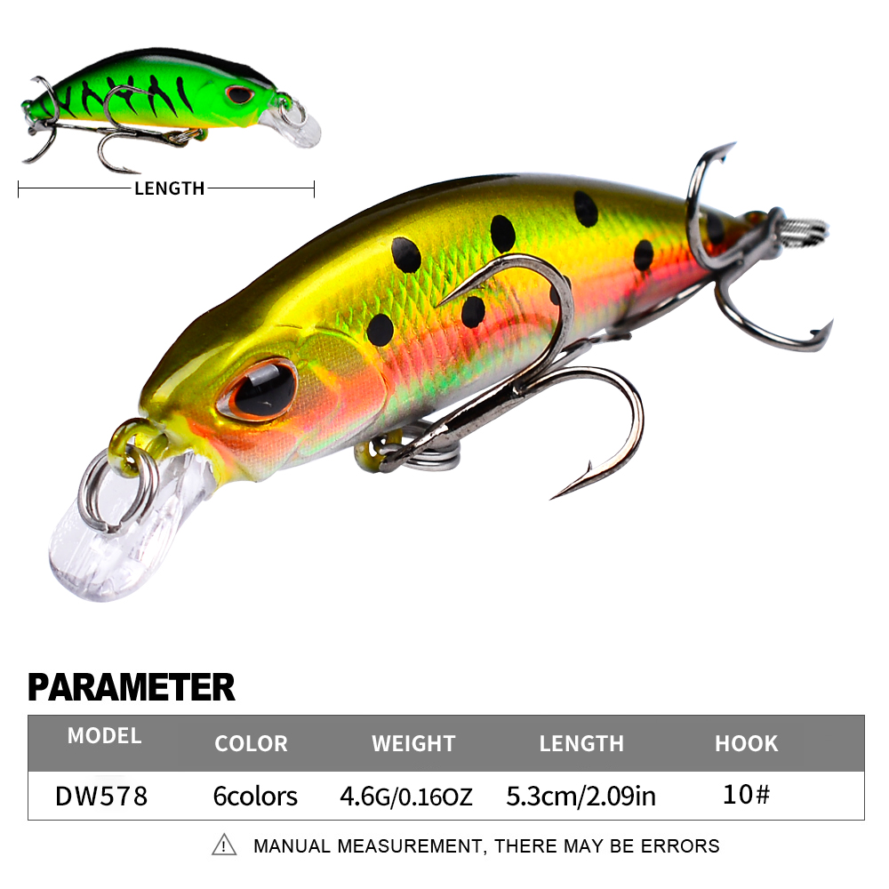Proberos Mini Sinking Minnow W – Fishing Lure Jerkbait Bewertung und Preis
