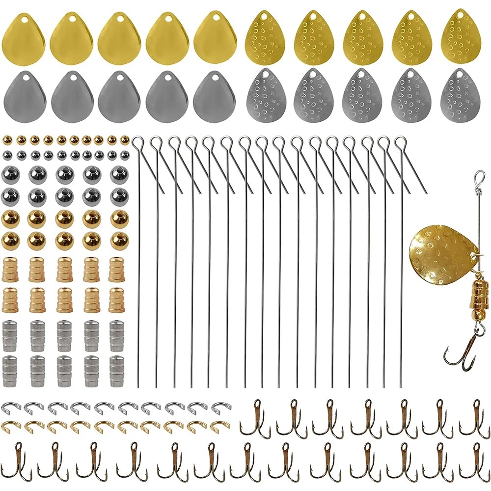 140Pcs Angeln Lockt, Der Kit A – Fishing Lure Spinnerbait Bewertung und Preis