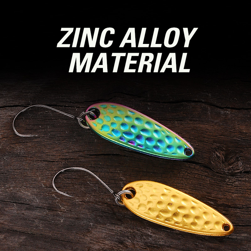 12-teiliges Set aus Zinklegier – Fishing Lure Spoon Bewertung und Preis