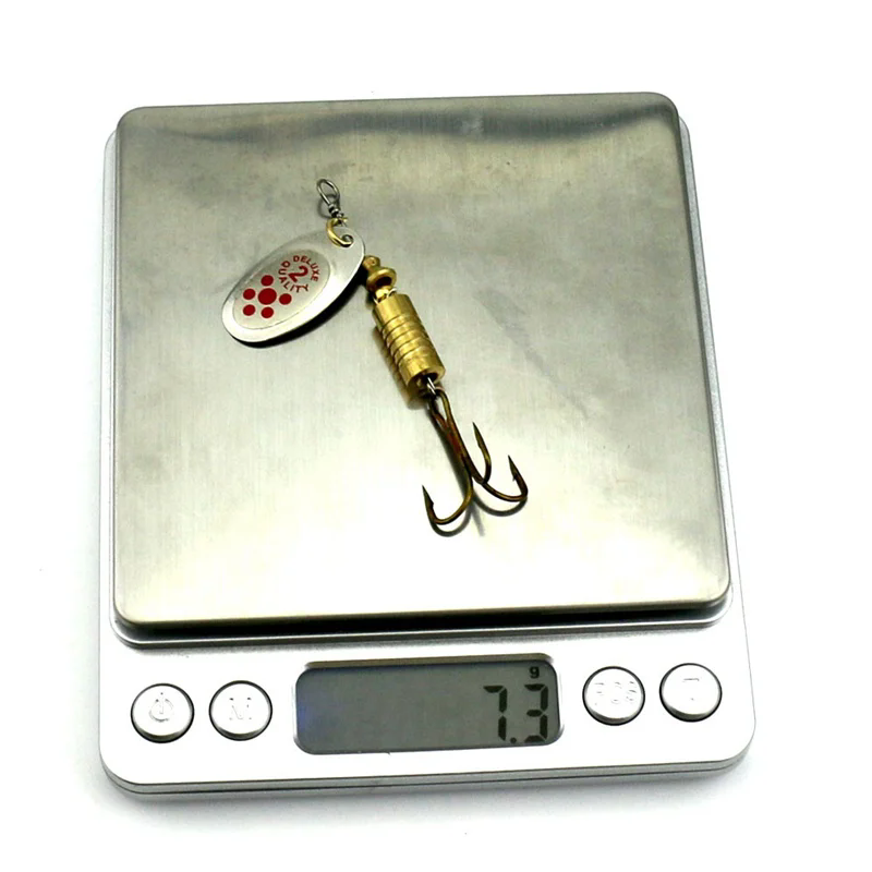 1PCS Metall Überzug Spinner Kö – Fishing Lure Spinnerbait Bewertung und Preis
